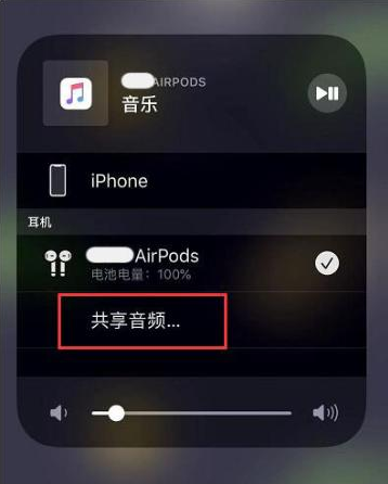 双湖苹果14音频维修点分享iPhone14音频共享设置方法 