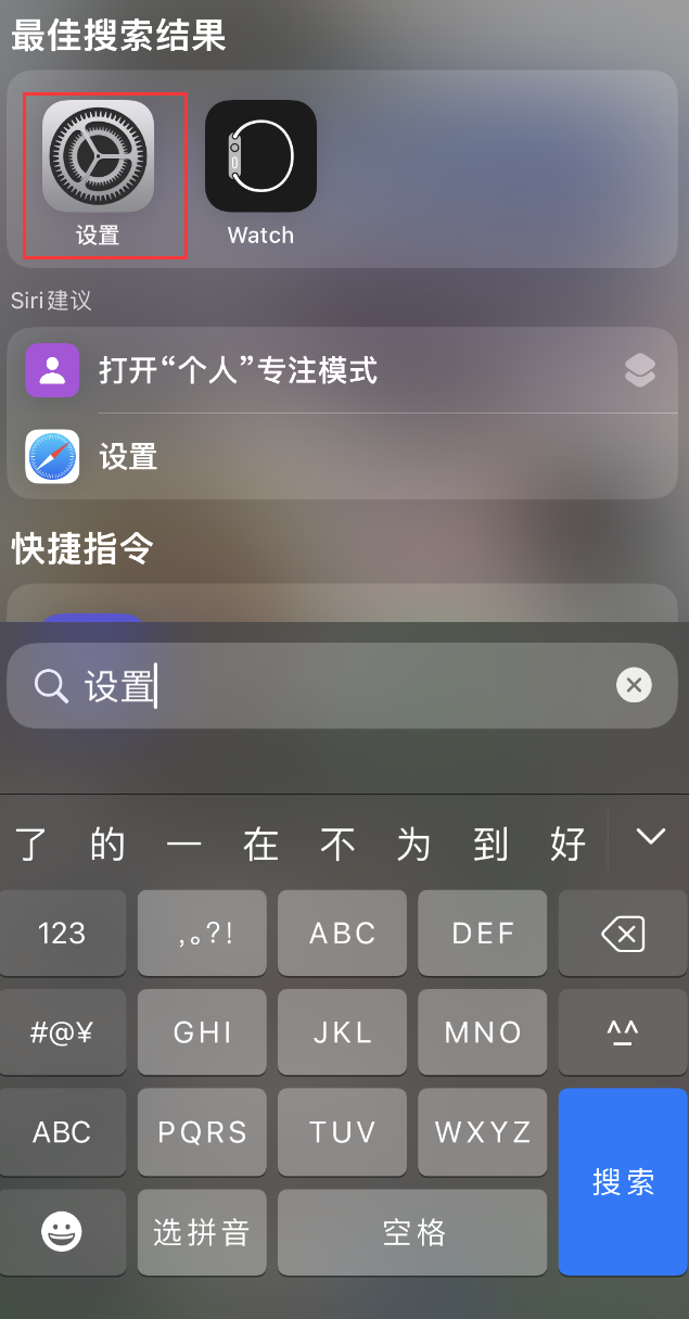 双湖苹果手机维修分享：iPhone 找不到“设置”或“App Store”怎么办？ 